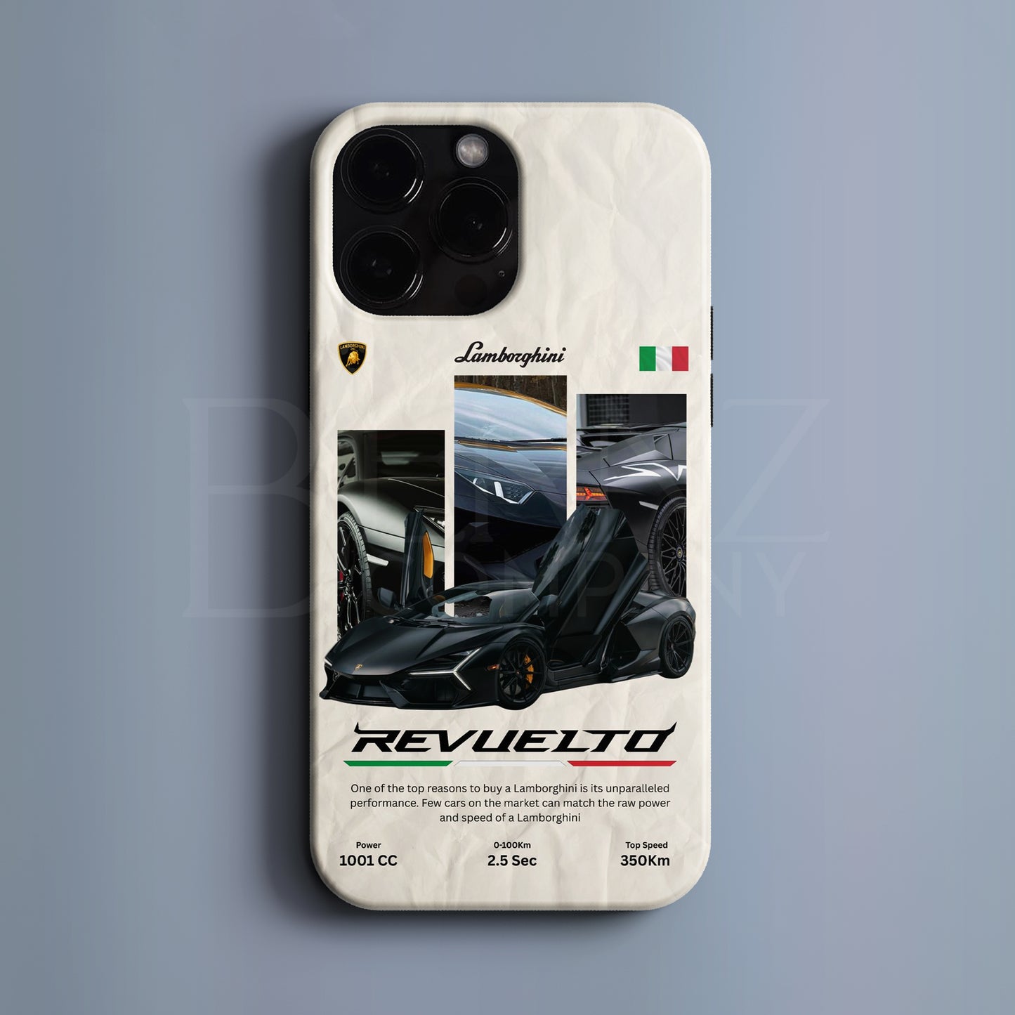 BERNZ "Revuelto Beast" Tasarım Telefon Kılıfı - Araba Serisi