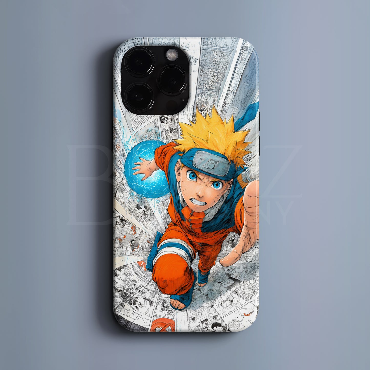 BERNZ "Naruto – Rasengan Manga Flow" Tasarım Telefon Kılıfı - Anime Serisi