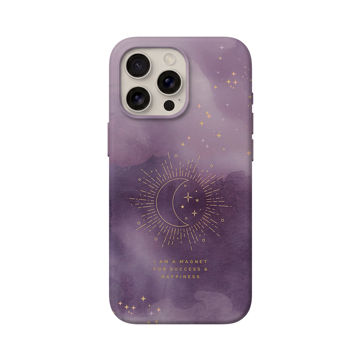 BERNZ COMPANY "Mystic Moon Affirmation" Tasarım Telefon Kılıfı - Mistik Evren Serisi