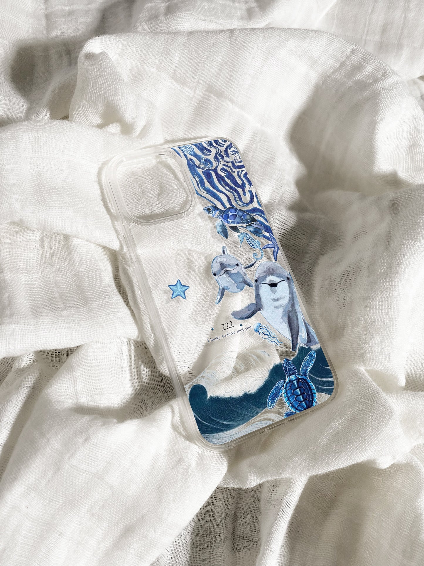 BERNZ COMPANY "Ocean Harmony Drift" Tasarım Telefon Kılıfı - Okyanus Serisi