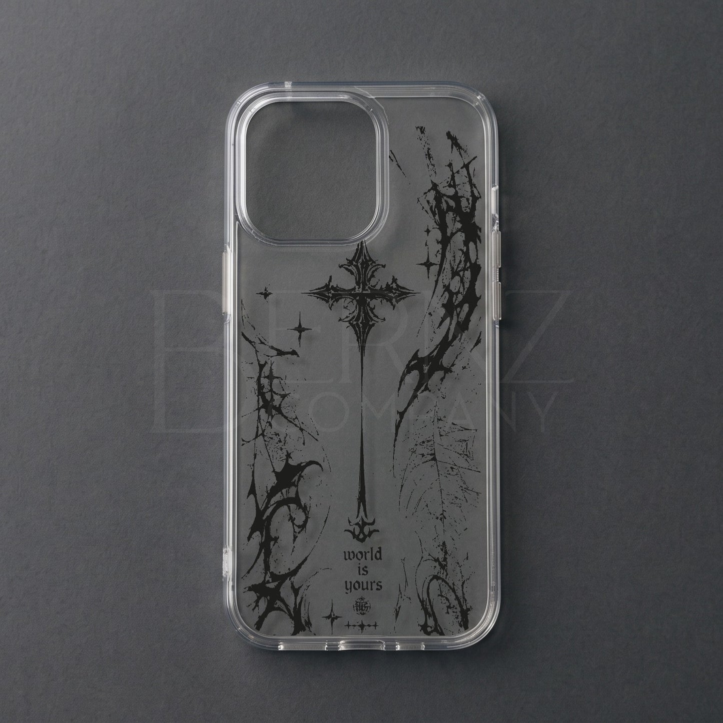 BERNZ COMPANY "Dark Cross Thorns" Tasarım Telefon Kılıfı - Karanlık Serisi