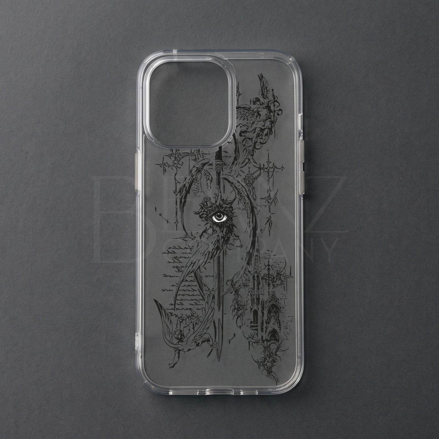 BERNZ COMPANY "Dark Raven Blade" Tasarım Telefon Kılıfı - Karanlık Serisi