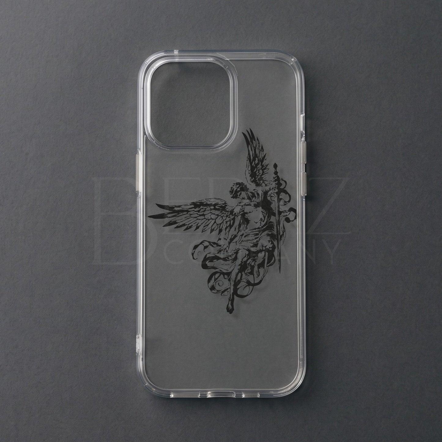 BERNZ COMPANY "Archangel Blade Guardian" Tasarım Telefon Kılıfı - Karanlık Serisi
