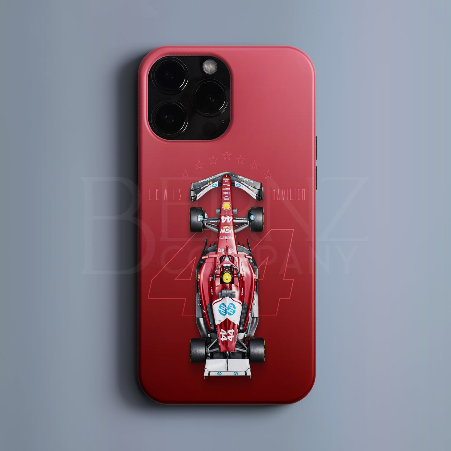 ‘Scarlet 44' Tasarım Telefon Kılıfı - F1 Serisi