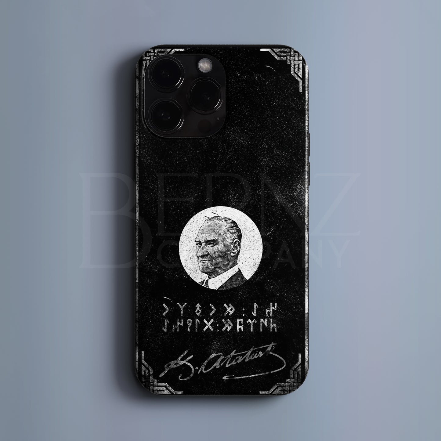BERNZ "Eternal Atatürk" Tasarim Telefon Kilifi - Türk Serisi