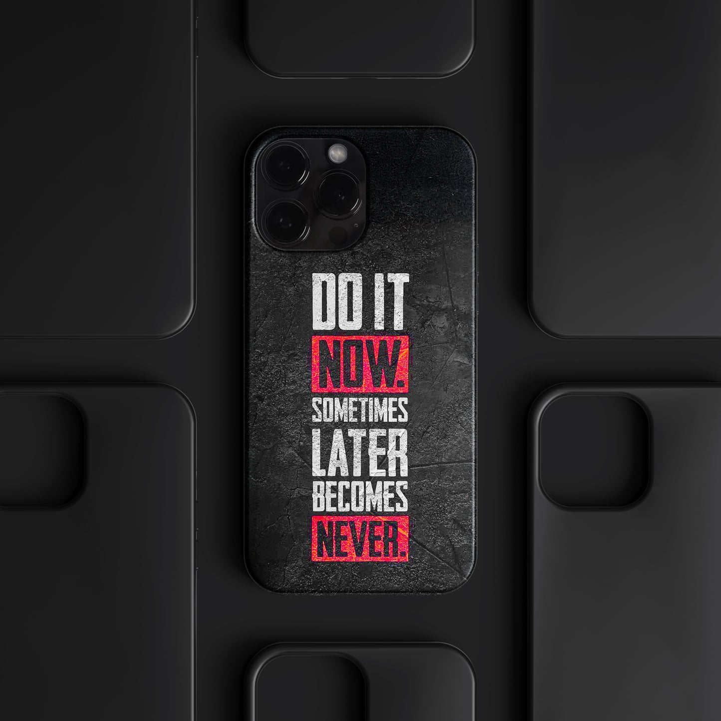 BERNZ "Do it Now." Tasarim Telefon Kilifi - Ozel Tasarim Serisi