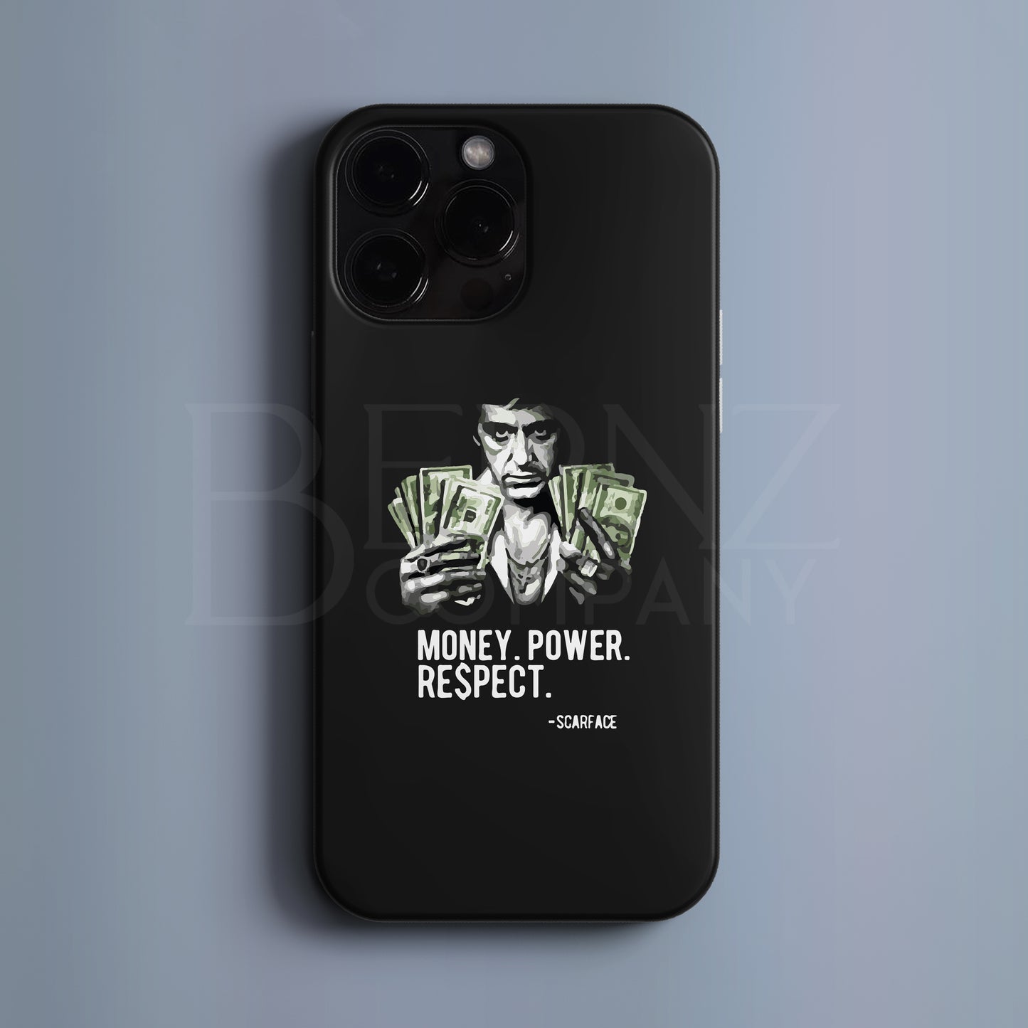 ‘Scarface Power' Tasarım Telefon Kılıfı BERNZ COMPANY