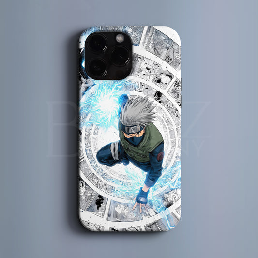 BERNZ "Kakashi – Lightning Spiral Manga" Tasarım Telefon Kılıfı - Anime Serisi