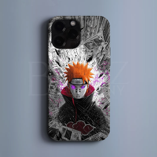 BERNZ "Pain – Rinnegan Shock Manga" Tasarım Telefon Kılıfı - Anime Serisi
