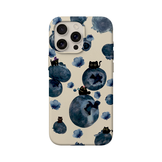 BERNZ COMPANY "Blueberry Witch Cats" Tasarım Telefon Kılıfı - Sihirli Kediler Serisi