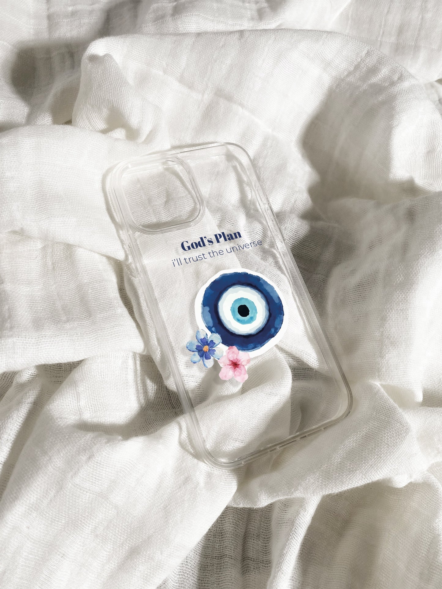 BERNZ COMPANY "Divine Eye Trust" Tasarım Telefon Kılıfı - Spiritüel Serisi