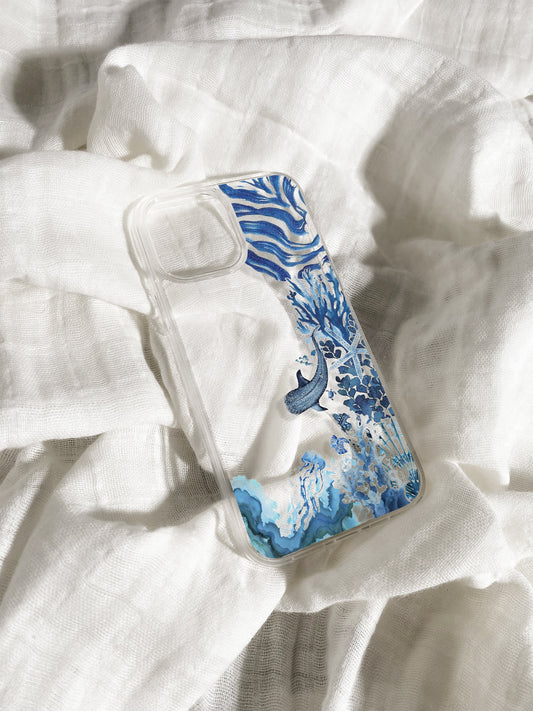 BERNZ COMPANY "Ocean Porcelain Dreams" Tasarım Telefon Kılıfı - Okyanus Serisi Serisi