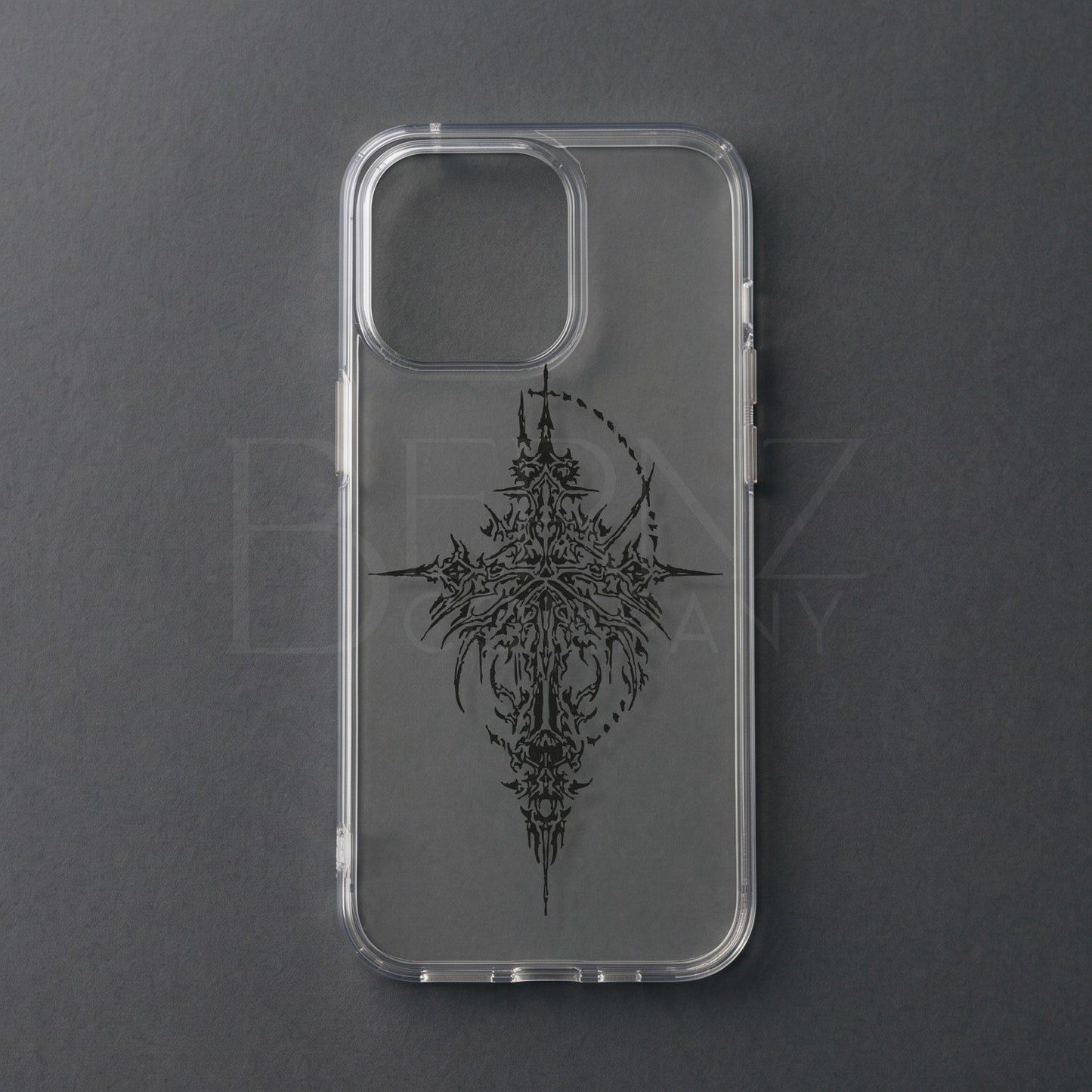 BERNZ COMPANY "Dark Gothic Cross" Tasarım Telefon Kılıfı - Karanlık Serisi