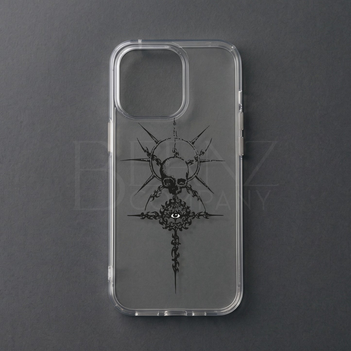 BERNZ COMPANY "Cursed Eye Cross" Tasarım Telefon Kılıfı - Karanlık Serisi