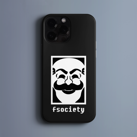 BERNZ "FSOCİETY" Tasarım Telefon Kılıfı - Özel Tasarım Serisi