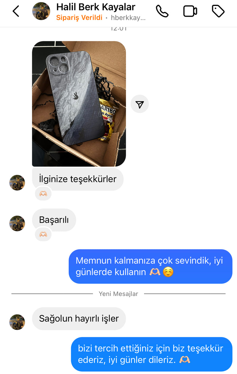 Müşteri yorumu