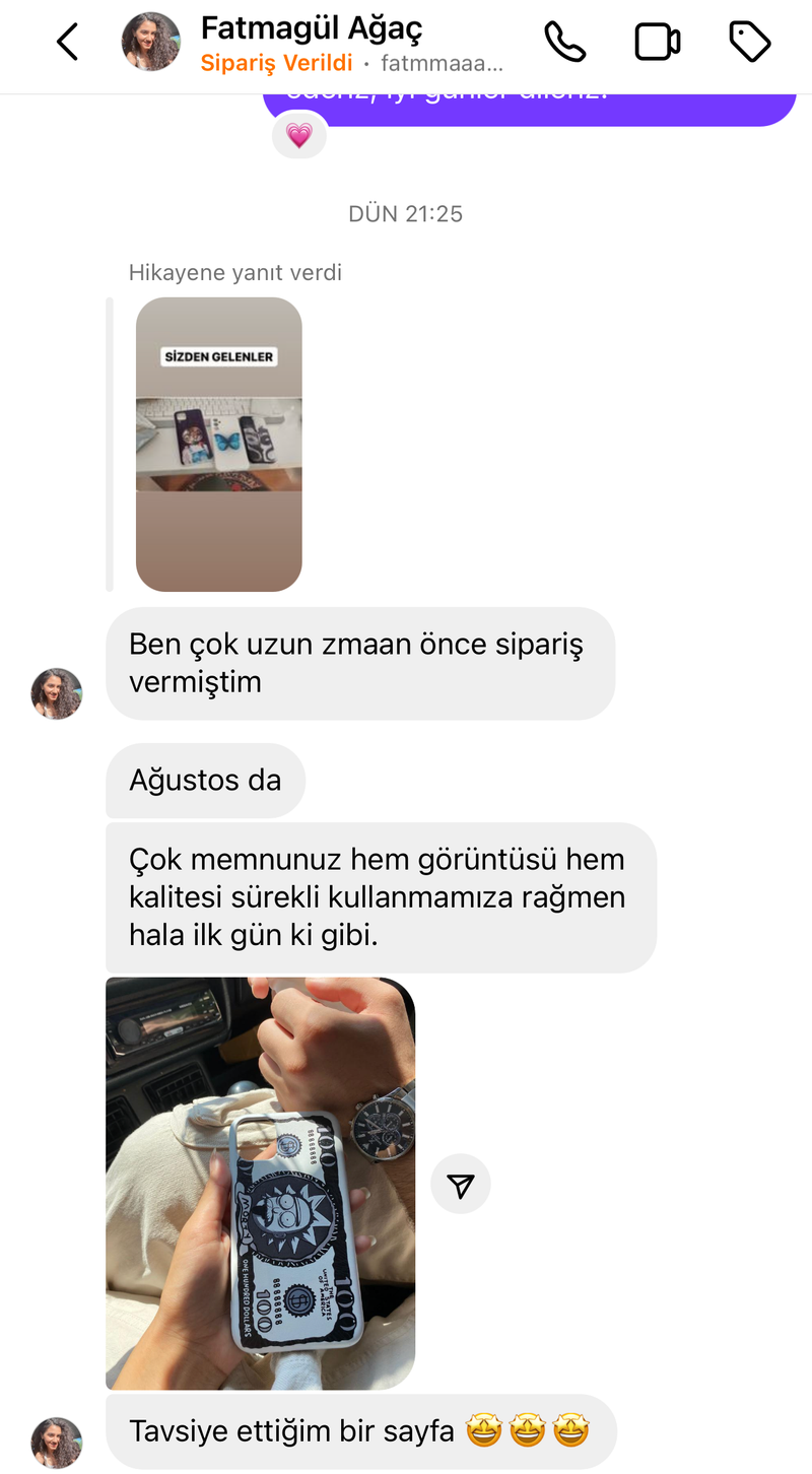Müşteri yorumu