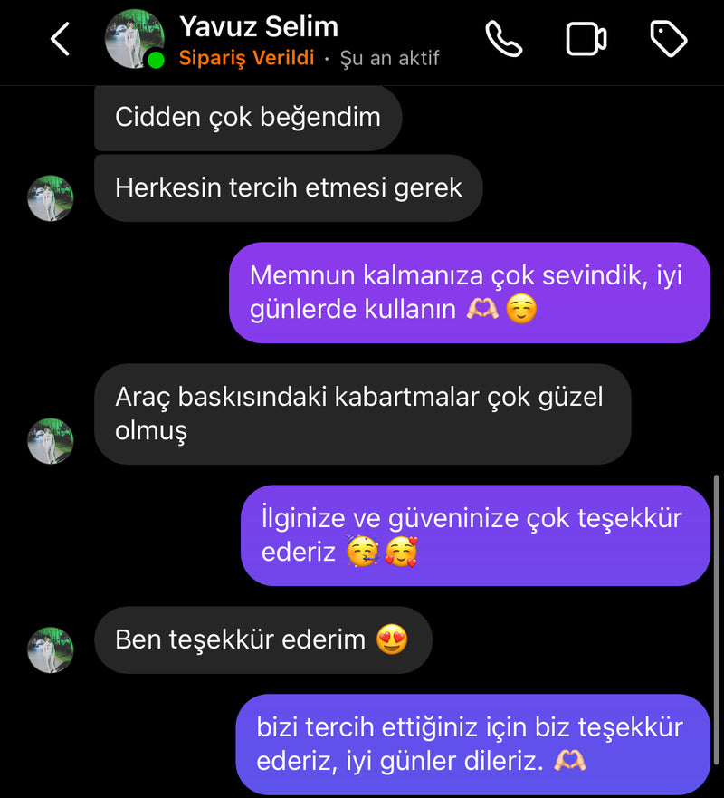 Müşteri yorumu