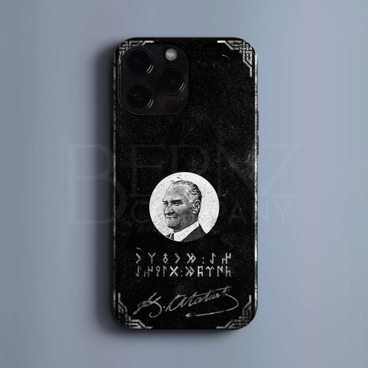 BERNZ "Eternal Atatürk" Tasarim Telefon Kilifi - Türk Serisi