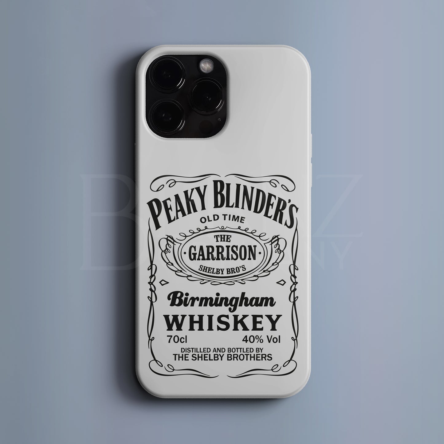 BERNZ "Birmingham Whiskey" Tasarım Telefon Kılıfı - Özel Tasarım Serisi