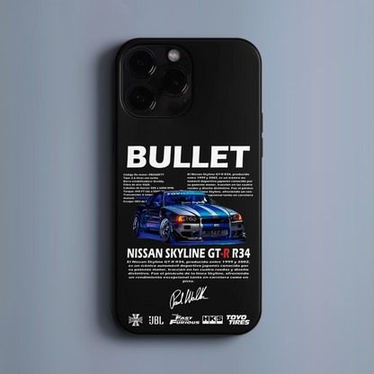 BERNZ "BULLET & SUKI' Couple" Tasarım Telefon Kılıfı - Couple Serisi