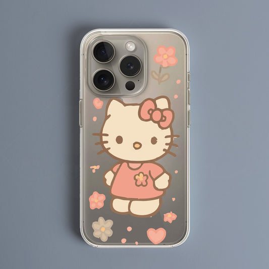 BERNZ "Cute Kitty" Tasarim Telefon Kilifi - Ozel Tasarim Serisi