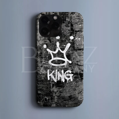 'King&Queen' Couple Tasarım Telefon Kılıfı BERNZ COMPANY