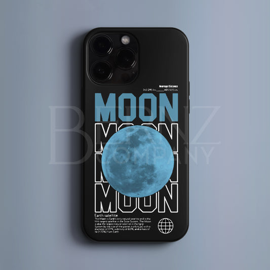 BERNZ "Moon" Tasarım Telefon Kılıfı - Özel Tasarım Serisi