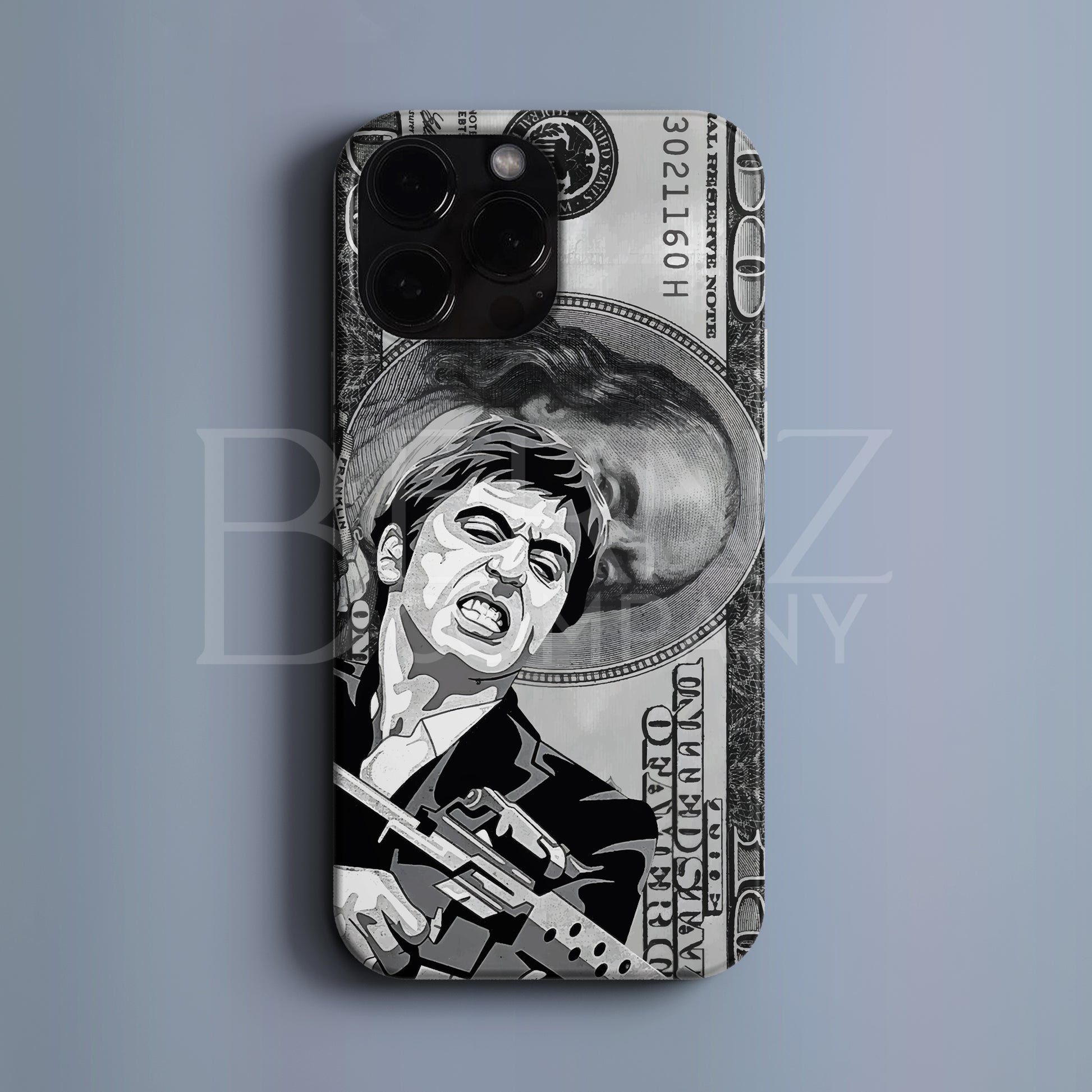 'Scarface Dollar' Couple Tasarım Telefon Kılıfı BERNZ COMPANY