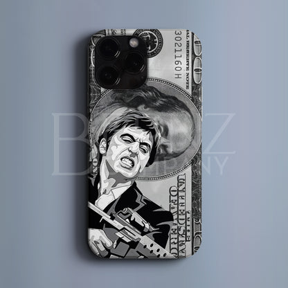 'Scarface Dollar' Couple Tasarım Telefon Kılıfı BERNZ COMPANY