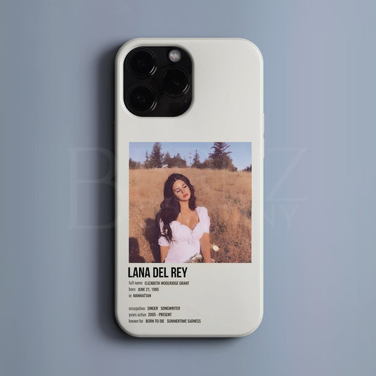 BERNZ "Lana Del Rey" Tasarım Telefon Kılıfı - Özel Tasarım Serisi