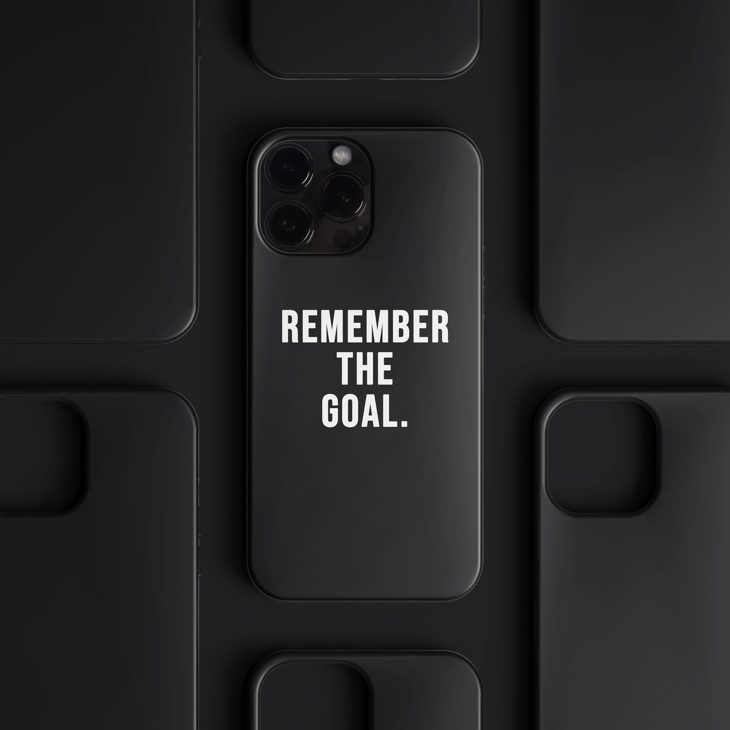 BERNZ "Remember the goal" Tasarım Telefon Kılıfı - Özel Tasarım Serisi