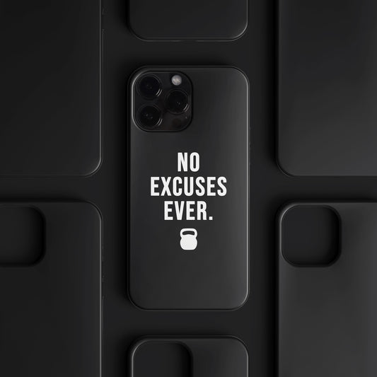 BERNZ "No Excuses Ever" Tasarım Telefon Kılıfı - Özel Tasarım Serisi