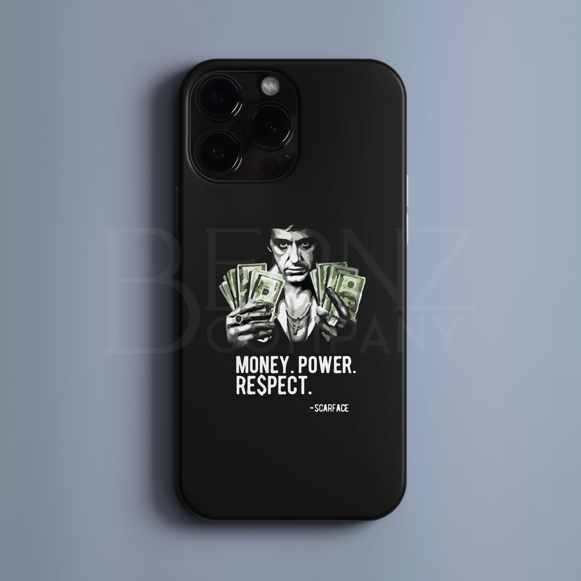 ‘Scarface Power' Tasarım Telefon Kılıfı BERNZ COMPANY