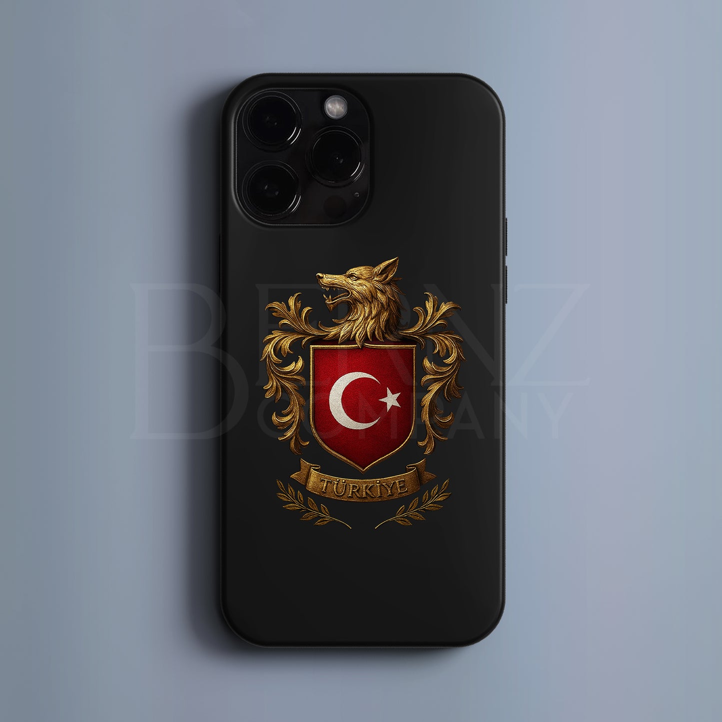 BERNZ "Türk Arması" Tasarım Telefon Kılıfı - Türk Serisi