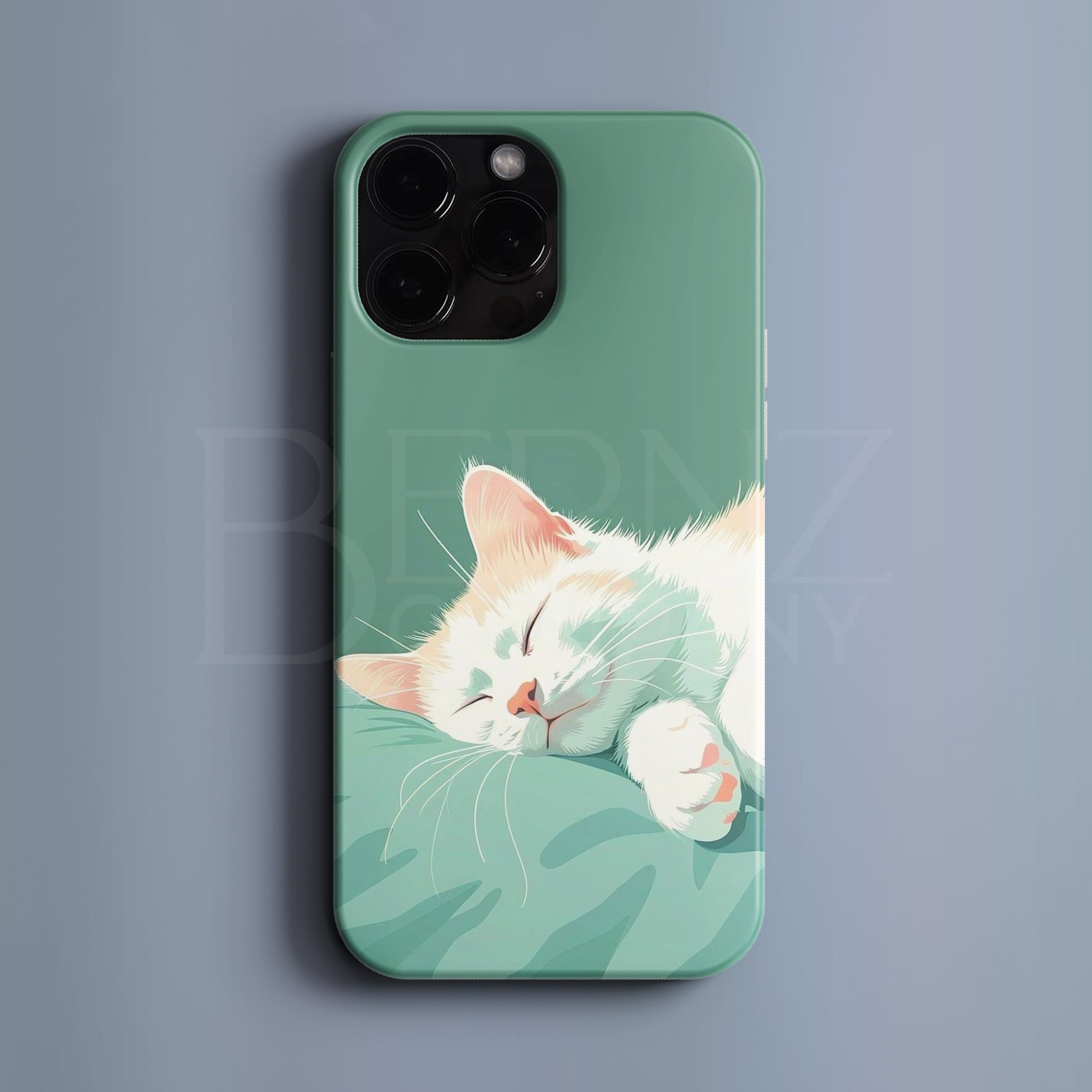 'Sleepy Cat' Tasarım Telefon Kılıfı BERNZ COMPANY
