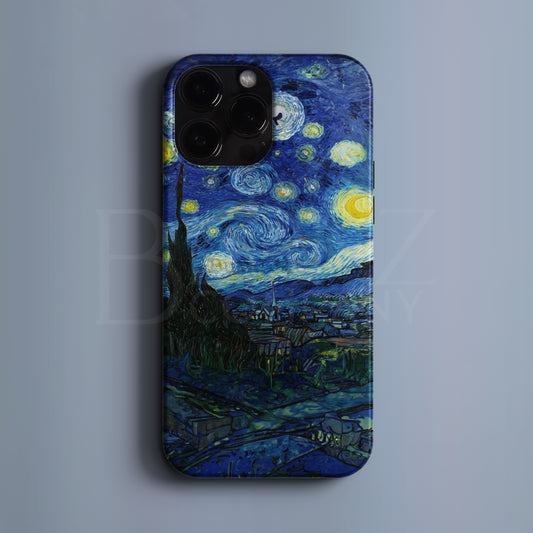 'Starry Night' Tasarım Telefon Kılıfı