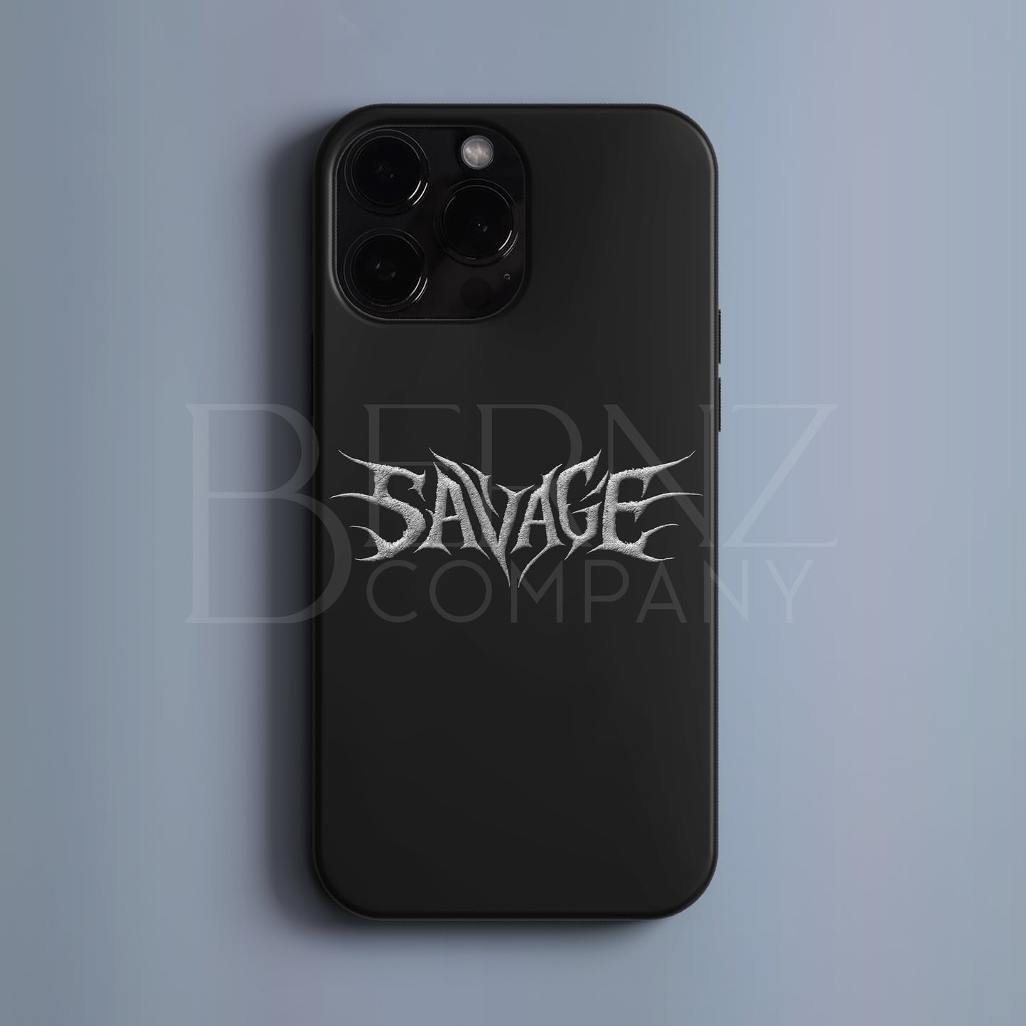 BERNZ "Savage Typography" Tasarım Telefon Kılıfı – BERSERK SERİSİ