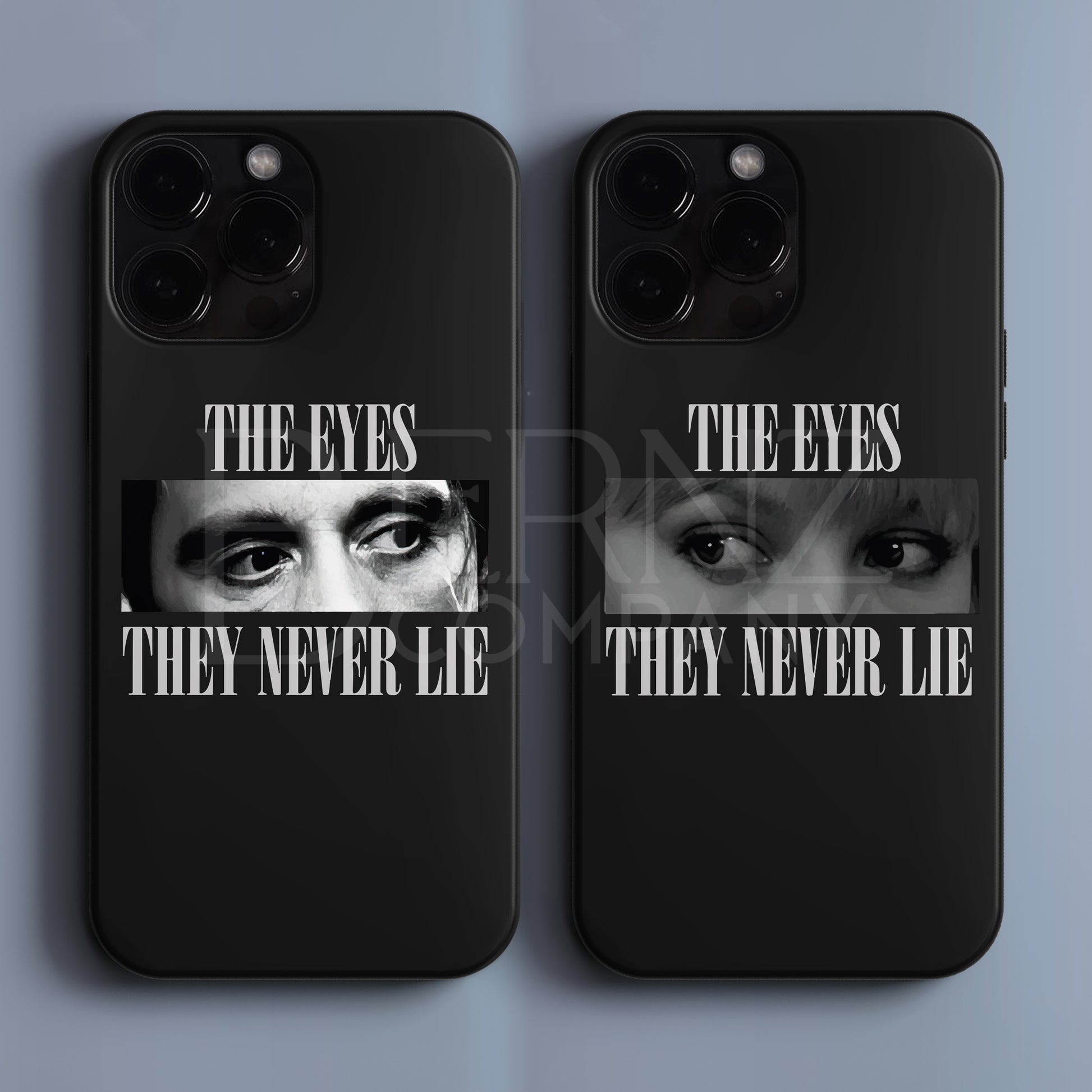 'The Eyes' Couple Tasarım Telefon Kılıfı BERNZ COMPANY