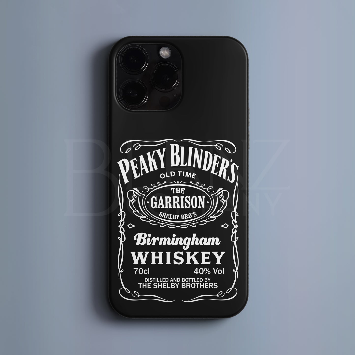 BERNZ "Birmingham Whiskey" Tasarım Telefon Kılıfı - Özel Tasarım Serisi